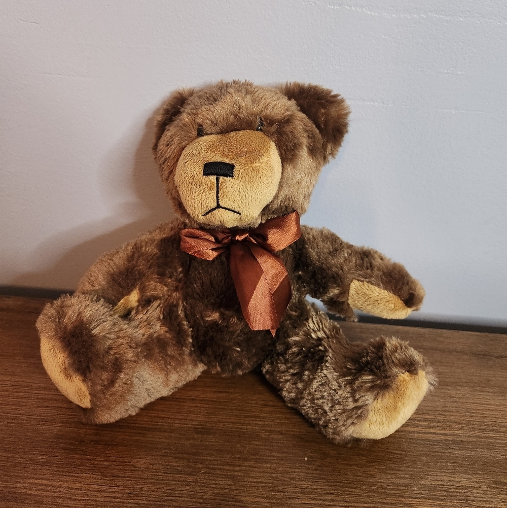 Napco Teddy Bear Stuffed Animal 7in Brown Bear